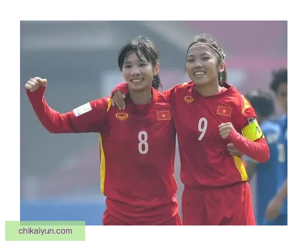 越南队女足表现稳健，展现出令人期待的崛起趋势。